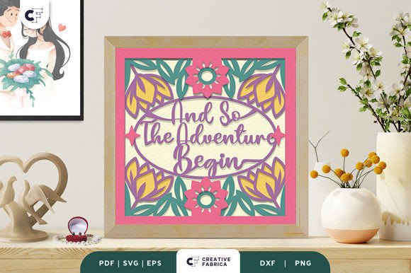 And so the Adventure Begins: A 3D SVG for Weddings