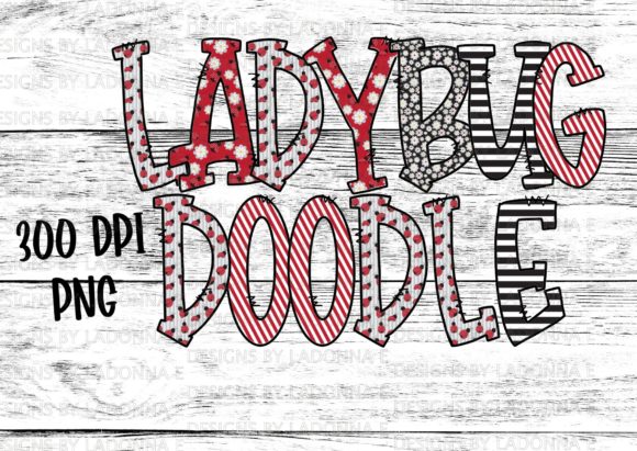Bringing Whimsy to Life with Lady Bug Doodle Letters