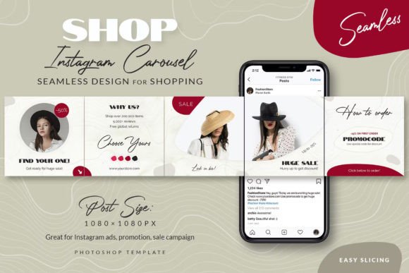 Elevate Your Brand with Fashion Shop Instagram Carousel