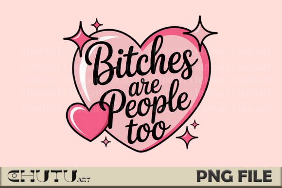 Heart Quote PNG: A Bold Feminist Design for Unapologetic Creators