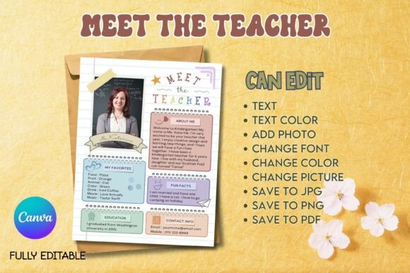 Meet the Teacher - B04: A Pastel Welcome for Your Classroom