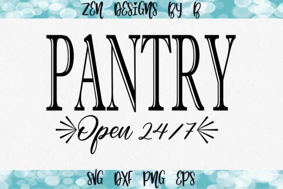 Pantry Open 24/7: A Font for Always-On Branding