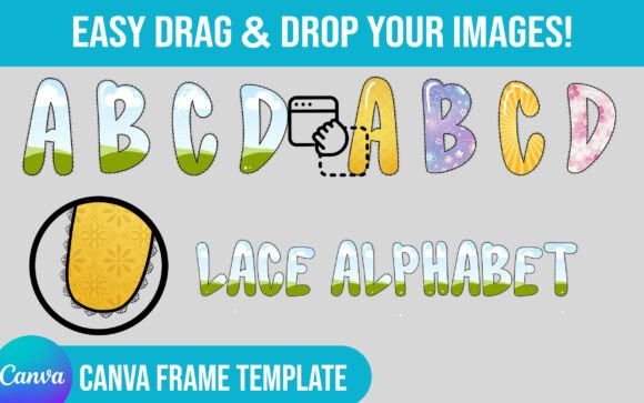 Preppy Lace Canva Alphabet Template: A Designer's Guide