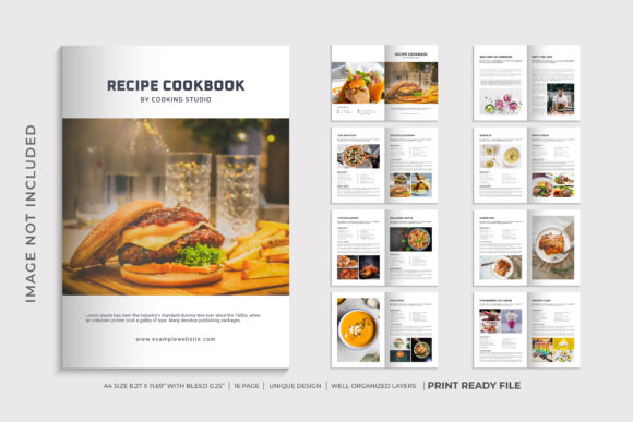 Recipe Cookbook Template: Design Your Culinary Brand