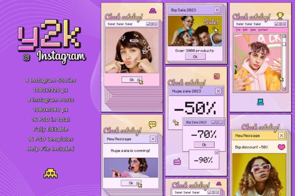 Relive the Millennium: Y2K Instagram Posts & Stories
